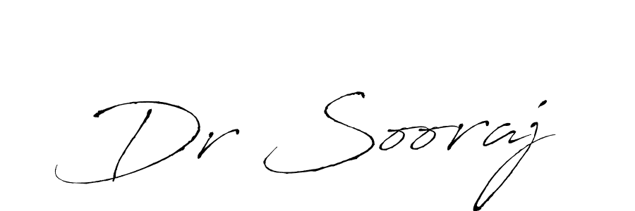 How to make Dr Sooraj signature? Antro_Vectra is a professional autograph style. Create handwritten signature for Dr Sooraj name. Dr Sooraj signature style 6 images and pictures png
