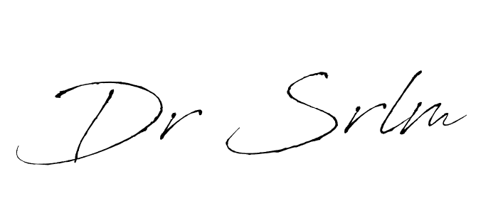 Once you've used our free online signature maker to create your best signature Antro_Vectra style, it's time to enjoy all of the benefits that Dr Srlm name signing documents. Dr Srlm signature style 6 images and pictures png