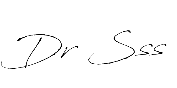 Antro_Vectra is a professional signature style that is perfect for those who want to add a touch of class to their signature. It is also a great choice for those who want to make their signature more unique. Get Dr Sss name to fancy signature for free. Dr Sss signature style 6 images and pictures png