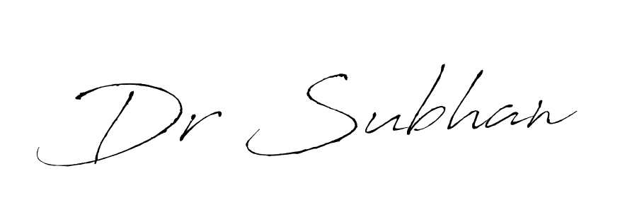 The best way (Antro_Vectra) to make a short signature is to pick only two or three words in your name. The name Dr Subhan include a total of six letters. For converting this name. Dr Subhan signature style 6 images and pictures png