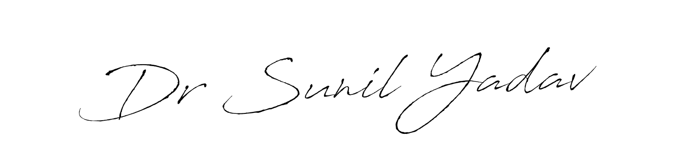 Make a beautiful signature design for name Dr Sunil Yadav. Use this online signature maker to create a handwritten signature for free. Dr Sunil Yadav signature style 6 images and pictures png