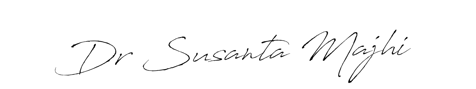 Make a beautiful signature design for name Dr Susanta Majhi. With this signature (Antro_Vectra) style, you can create a handwritten signature for free. Dr Susanta Majhi signature style 6 images and pictures png