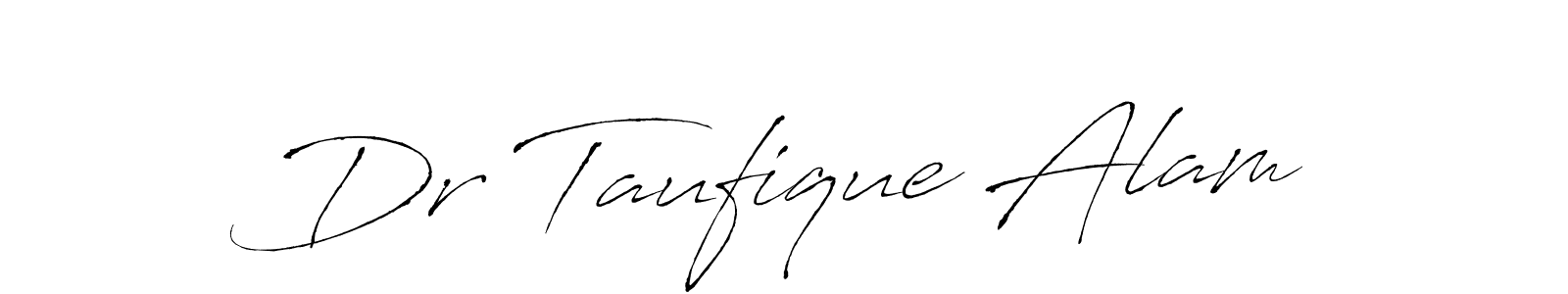 Make a short Dr Taufique Alam signature style. Manage your documents anywhere anytime using Antro_Vectra. Create and add eSignatures, submit forms, share and send files easily. Dr Taufique Alam signature style 6 images and pictures png