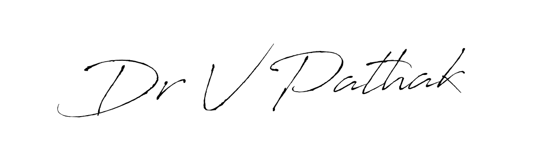 if you are searching for the best signature style for your name Dr V Pathak. so please give up your signature search. here we have designed multiple signature styles  using Antro_Vectra. Dr V Pathak signature style 6 images and pictures png