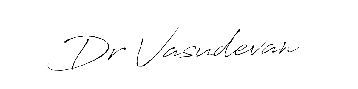 The best way (Antro_Vectra) to make a short signature is to pick only two or three words in your name. The name Dr Vasudevan include a total of six letters. For converting this name. Dr Vasudevan signature style 6 images and pictures png