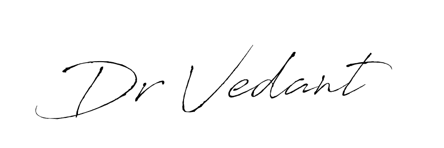 Also You can easily find your signature by using the search form. We will create Dr Vedant name handwritten signature images for you free of cost using Antro_Vectra sign style. Dr Vedant signature style 6 images and pictures png