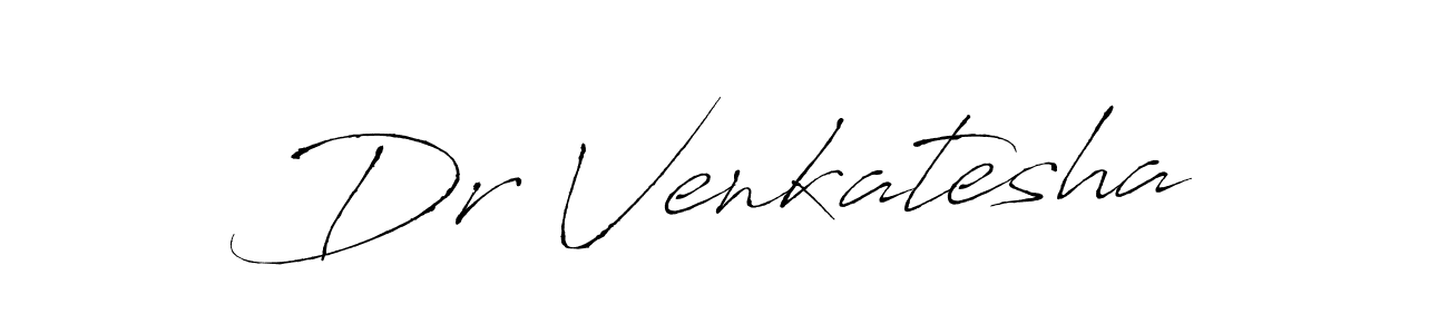 Antro_Vectra is a professional signature style that is perfect for those who want to add a touch of class to their signature. It is also a great choice for those who want to make their signature more unique. Get Dr Venkatesha name to fancy signature for free. Dr Venkatesha signature style 6 images and pictures png