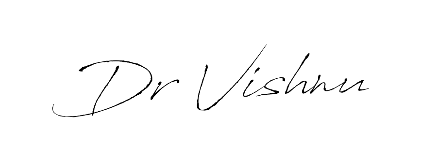 Also You can easily find your signature by using the search form. We will create Dr Vishnu name handwritten signature images for you free of cost using Antro_Vectra sign style. Dr Vishnu signature style 6 images and pictures png