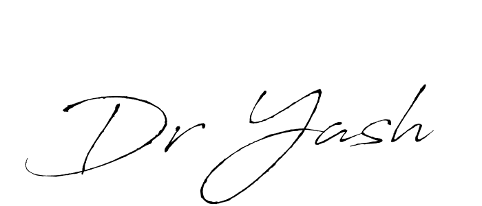 Also we have Dr Yash name is the best signature style. Create professional handwritten signature collection using Antro_Vectra autograph style. Dr Yash signature style 6 images and pictures png