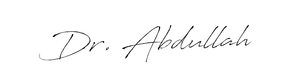 You can use this online signature creator to create a handwritten signature for the name Dr. Abdullah. This is the best online autograph maker. Dr. Abdullah signature style 6 images and pictures png