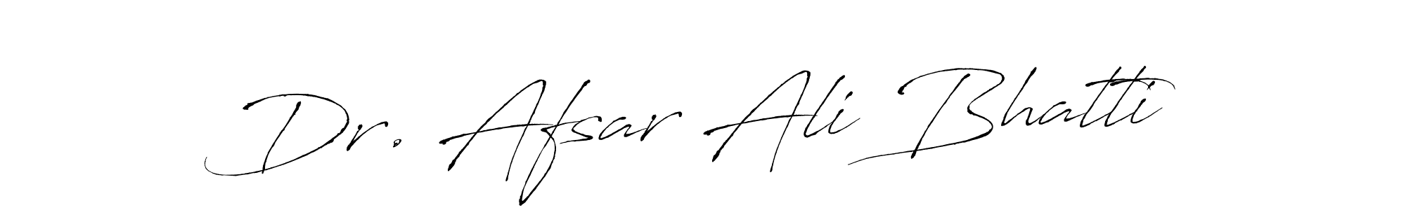 Make a beautiful signature design for name Dr. Afsar Ali Bhatti. Use this online signature maker to create a handwritten signature for free. Dr. Afsar Ali Bhatti signature style 6 images and pictures png