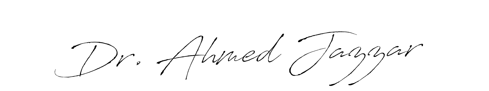 Use a signature maker to create a handwritten signature online. With this signature software, you can design (Antro_Vectra) your own signature for name Dr. Ahmed Jazzar. Dr. Ahmed Jazzar signature style 6 images and pictures png