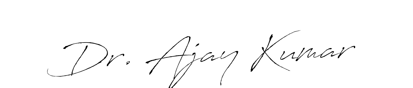 Make a short Dr. Ajay Kumar signature style. Manage your documents anywhere anytime using Antro_Vectra. Create and add eSignatures, submit forms, share and send files easily. Dr. Ajay Kumar signature style 6 images and pictures png