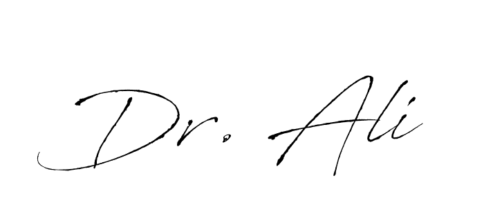 Make a short Dr. Ali signature style. Manage your documents anywhere anytime using Antro_Vectra. Create and add eSignatures, submit forms, share and send files easily. Dr. Ali signature style 6 images and pictures png