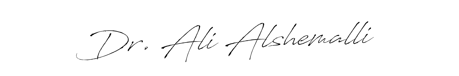 This is the best signature style for the Dr. Ali Alshemalli name. Also you like these signature font (Antro_Vectra). Mix name signature. Dr. Ali Alshemalli signature style 6 images and pictures png