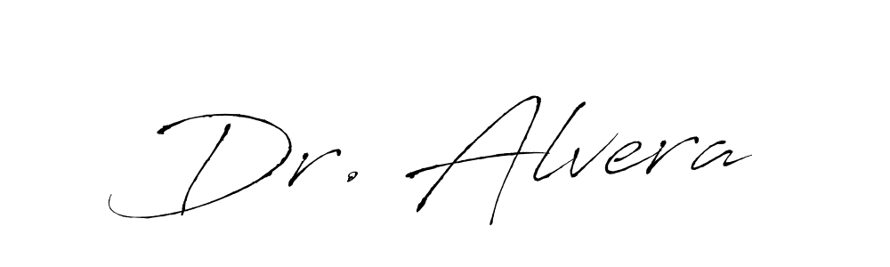 if you are searching for the best signature style for your name Dr. Alvera. so please give up your signature search. here we have designed multiple signature styles  using Antro_Vectra. Dr. Alvera signature style 6 images and pictures png