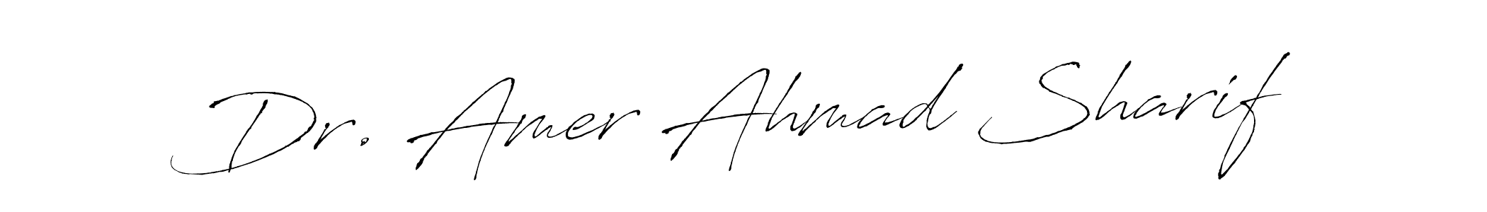 Once you've used our free online signature maker to create your best signature Antro_Vectra style, it's time to enjoy all of the benefits that Dr. Amer Ahmad Sharif name signing documents. Dr. Amer Ahmad Sharif signature style 6 images and pictures png