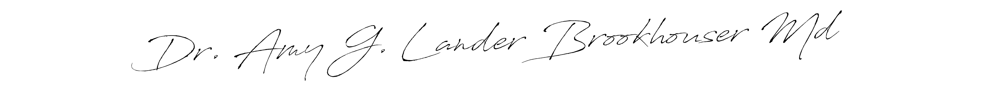 It looks lik you need a new signature style for name Dr. Amy G. Lander Brookhouser Md. Design unique handwritten (Antro_Vectra) signature with our free signature maker in just a few clicks. Dr. Amy G. Lander Brookhouser Md signature style 6 images and pictures png