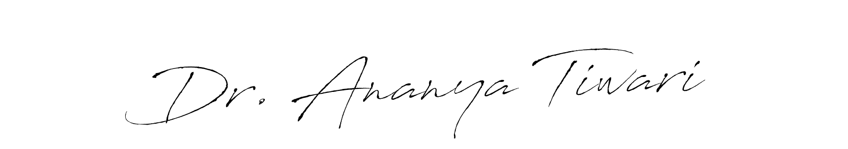 You can use this online signature creator to create a handwritten signature for the name Dr. Ananya Tiwari. This is the best online autograph maker. Dr. Ananya Tiwari signature style 6 images and pictures png