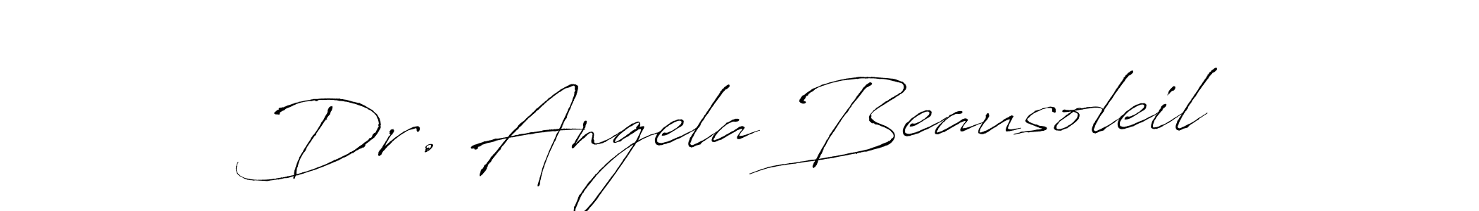 Make a beautiful signature design for name Dr. Angela Beausoleil. Use this online signature maker to create a handwritten signature for free. Dr. Angela Beausoleil signature style 6 images and pictures png