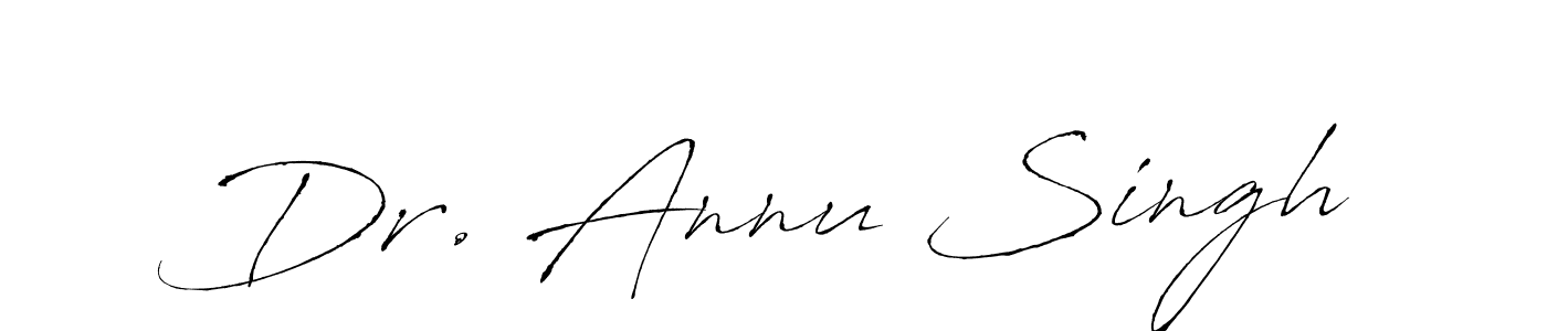 Make a beautiful signature design for name Dr. Annu Singh. Use this online signature maker to create a handwritten signature for free. Dr. Annu Singh signature style 6 images and pictures png