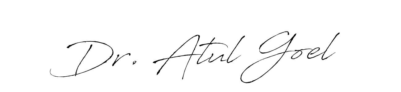 Also we have Dr. Atul Goel name is the best signature style. Create professional handwritten signature collection using Antro_Vectra autograph style. Dr. Atul Goel signature style 6 images and pictures png