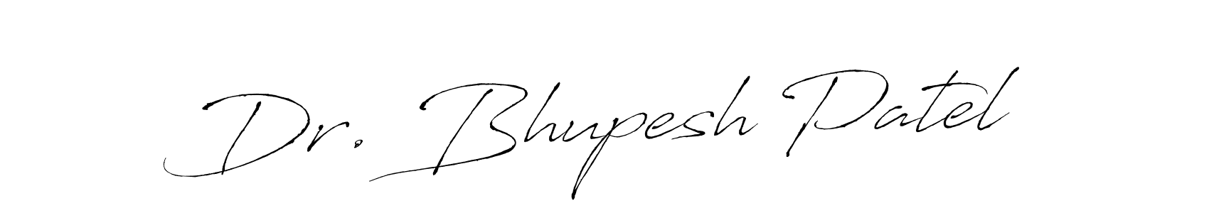 Design your own signature with our free online signature maker. With this signature software, you can create a handwritten (Antro_Vectra) signature for name Dr. Bhupesh Patel. Dr. Bhupesh Patel signature style 6 images and pictures png