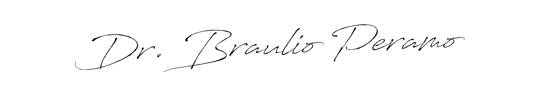 Make a beautiful signature design for name Dr. Braulio Peramo. Use this online signature maker to create a handwritten signature for free. Dr. Braulio Peramo signature style 6 images and pictures png