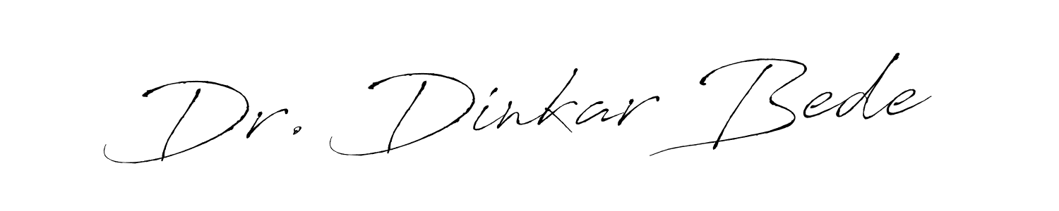 This is the best signature style for the Dr. Dinkar Bede name. Also you like these signature font (Antro_Vectra). Mix name signature. Dr. Dinkar Bede signature style 6 images and pictures png