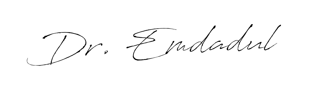 Once you've used our free online signature maker to create your best signature Antro_Vectra style, it's time to enjoy all of the benefits that Dr. Emdadul name signing documents. Dr. Emdadul signature style 6 images and pictures png