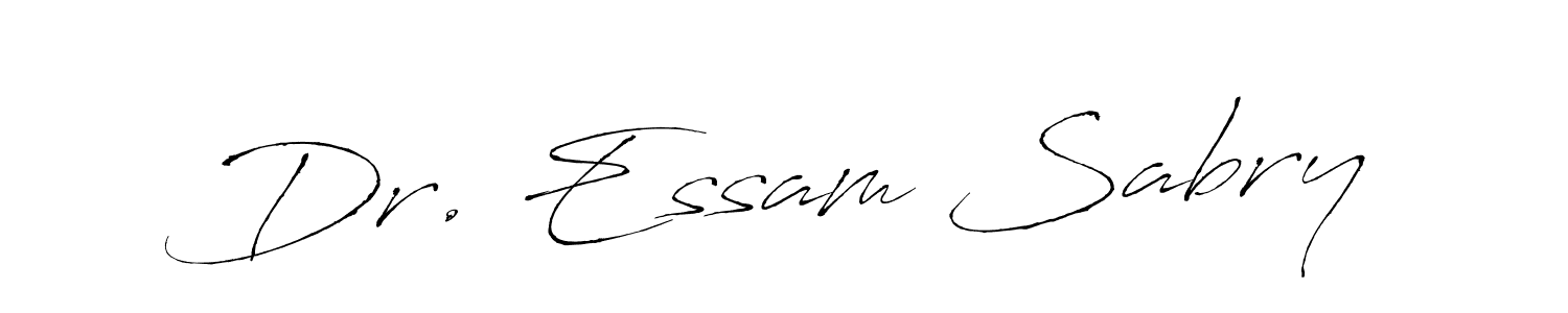 Make a beautiful signature design for name Dr. Essam Sabry. With this signature (Antro_Vectra) style, you can create a handwritten signature for free. Dr. Essam Sabry signature style 6 images and pictures png