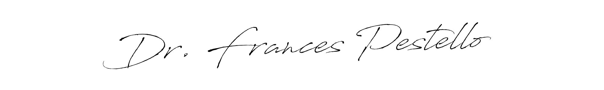 Also we have Dr. Frances Pestello name is the best signature style. Create professional handwritten signature collection using Antro_Vectra autograph style. Dr. Frances Pestello signature style 6 images and pictures png