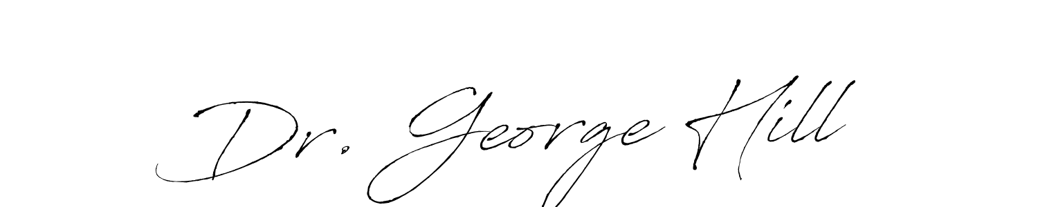 Make a beautiful signature design for name Dr. George Hill. Use this online signature maker to create a handwritten signature for free. Dr. George Hill signature style 6 images and pictures png