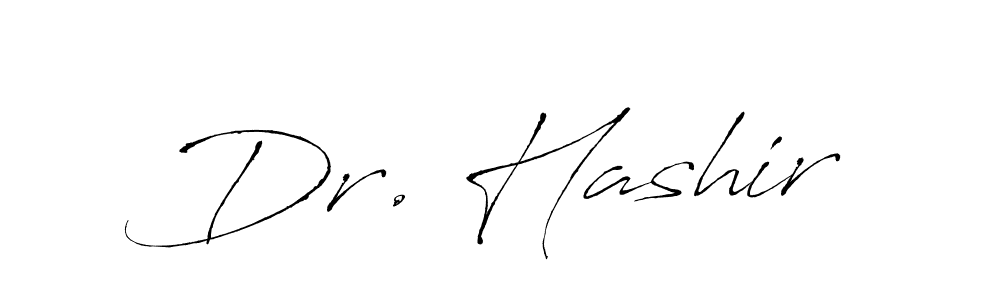 Create a beautiful signature design for name Dr. Hashir. With this signature (Antro_Vectra) fonts, you can make a handwritten signature for free. Dr. Hashir signature style 6 images and pictures png