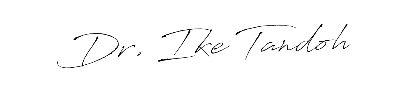 if you are searching for the best signature style for your name Dr. Ike Tandoh. so please give up your signature search. here we have designed multiple signature styles  using Antro_Vectra. Dr. Ike Tandoh signature style 6 images and pictures png