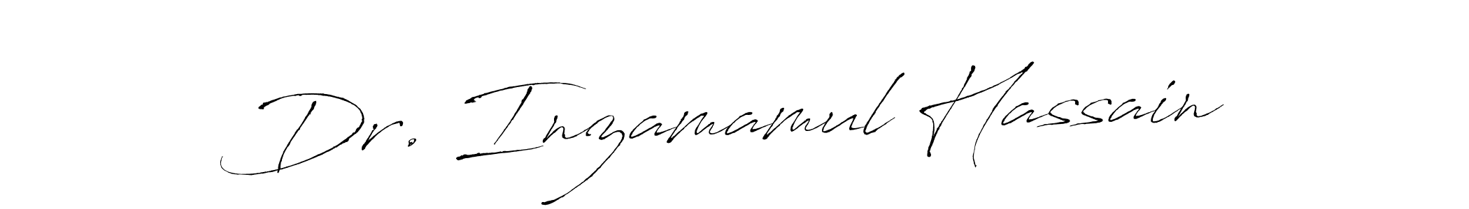 How to make Dr. Inzamamul Hassain signature? Antro_Vectra is a professional autograph style. Create handwritten signature for Dr. Inzamamul Hassain name. Dr. Inzamamul Hassain signature style 6 images and pictures png