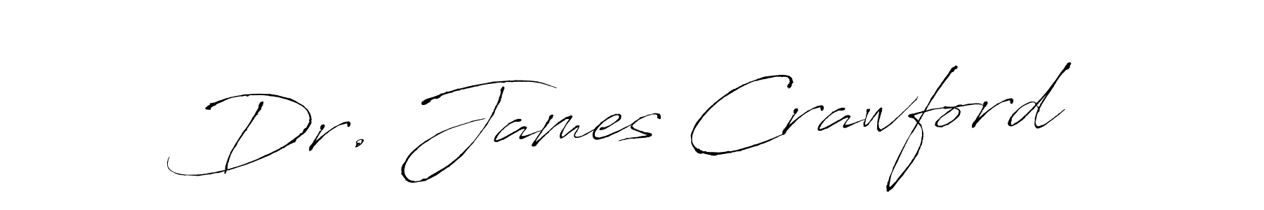 Design your own signature with our free online signature maker. With this signature software, you can create a handwritten (Antro_Vectra) signature for name Dr. James Crawford. Dr. James Crawford signature style 6 images and pictures png