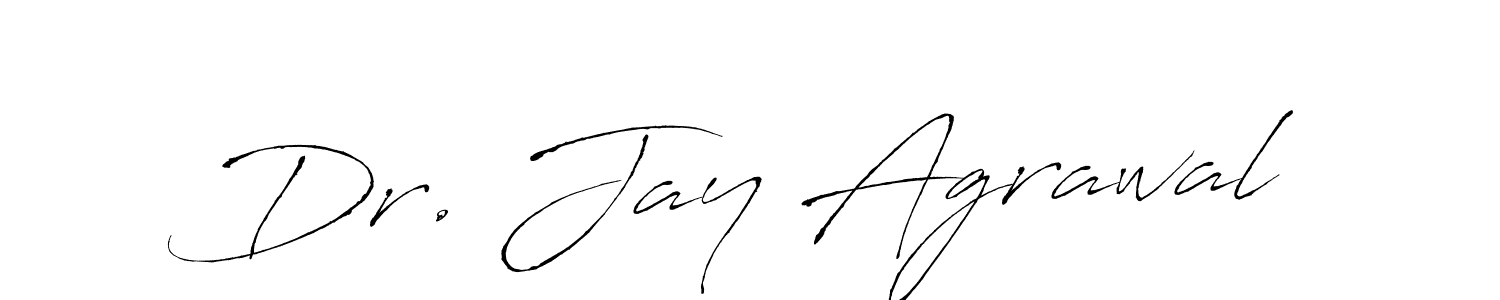 Also we have Dr. Jay Agrawal name is the best signature style. Create professional handwritten signature collection using Antro_Vectra autograph style. Dr. Jay Agrawal signature style 6 images and pictures png