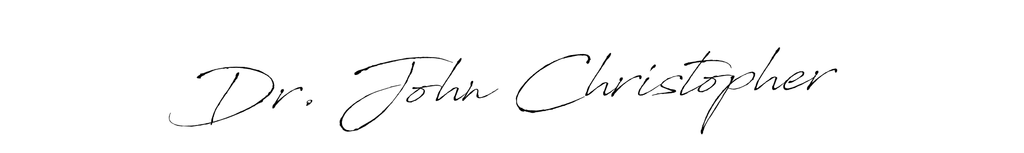 Make a beautiful signature design for name Dr. John Christopher. Use this online signature maker to create a handwritten signature for free. Dr. John Christopher signature style 6 images and pictures png