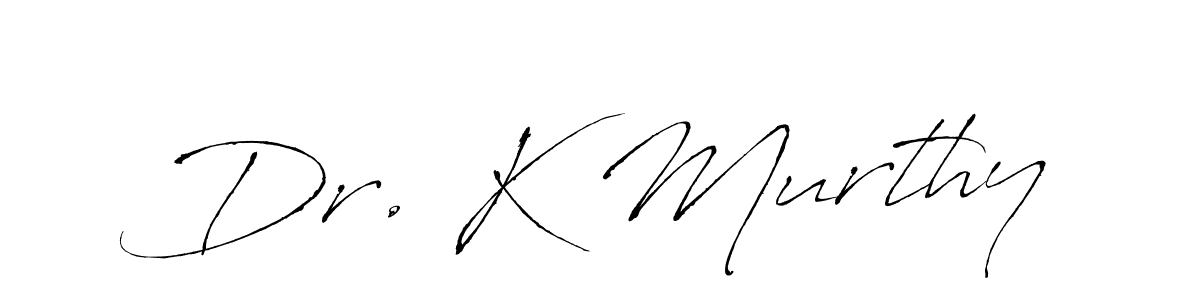 How to Draw Dr. K Murthy signature style? Antro_Vectra is a latest design signature styles for name Dr. K Murthy. Dr. K Murthy signature style 6 images and pictures png