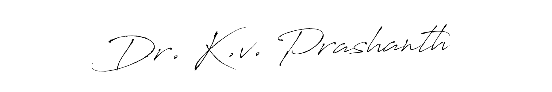 if you are searching for the best signature style for your name Dr. K.v. Prashanth. so please give up your signature search. here we have designed multiple signature styles  using Antro_Vectra. Dr. K.v. Prashanth signature style 6 images and pictures png