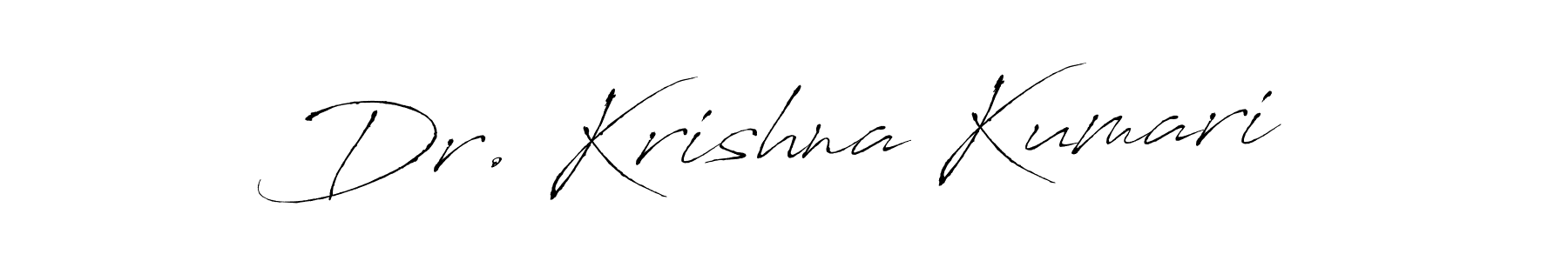 This is the best signature style for the Dr. Krishna Kumari name. Also you like these signature font (Antro_Vectra). Mix name signature. Dr. Krishna Kumari signature style 6 images and pictures png