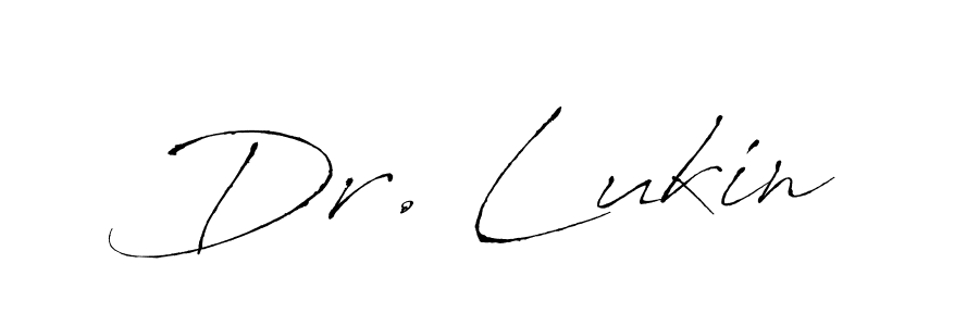 Make a beautiful signature design for name Dr. Lukin. With this signature (Antro_Vectra) style, you can create a handwritten signature for free. Dr. Lukin signature style 6 images and pictures png