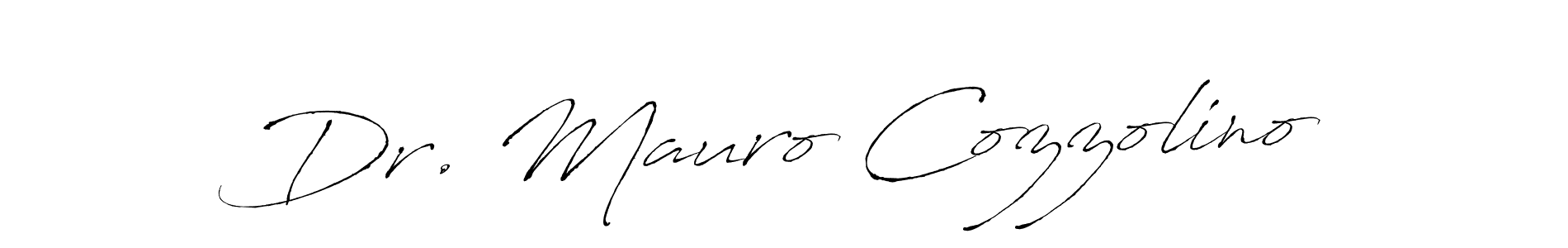 Also we have Dr. Mauro Cozzolino name is the best signature style. Create professional handwritten signature collection using Antro_Vectra autograph style. Dr. Mauro Cozzolino signature style 6 images and pictures png