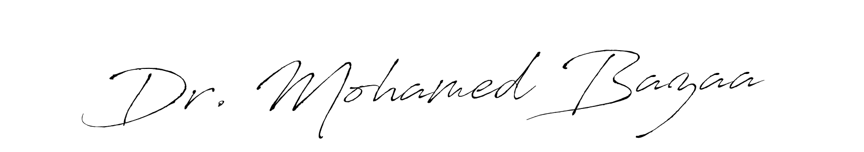 You should practise on your own different ways (Antro_Vectra) to write your name (Dr. Mohamed Bazaa) in signature. don't let someone else do it for you. Dr. Mohamed Bazaa signature style 6 images and pictures png