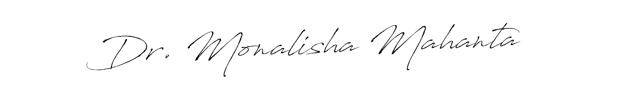 Also You can easily find your signature by using the search form. We will create Dr. Monalisha Mahanta name handwritten signature images for you free of cost using Antro_Vectra sign style. Dr. Monalisha Mahanta signature style 6 images and pictures png