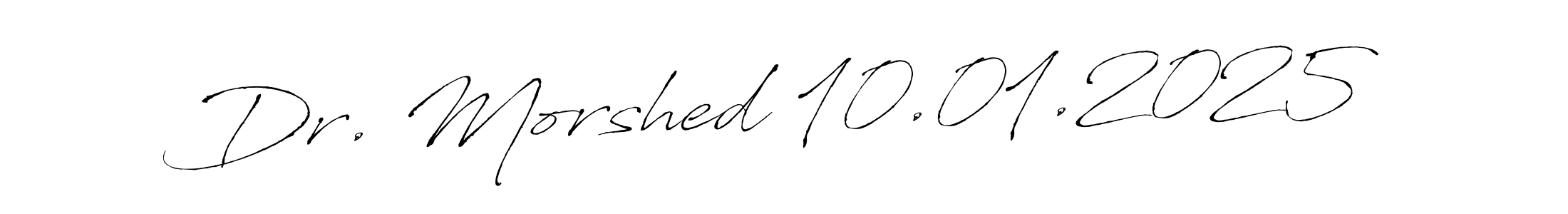 How to Draw Dr. Morshed 10.01.2025 signature style? Antro_Vectra is a latest design signature styles for name Dr. Morshed 10.01.2025. Dr. Morshed 10.01.2025 signature style 6 images and pictures png