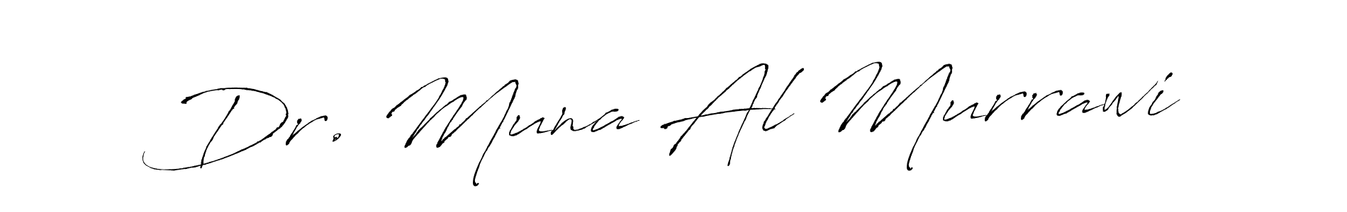 See photos of Dr. Muna Al Murrawi official signature by Spectra . Check more albums & portfolios. Read reviews & check more about Antro_Vectra font. Dr. Muna Al Murrawi signature style 6 images and pictures png