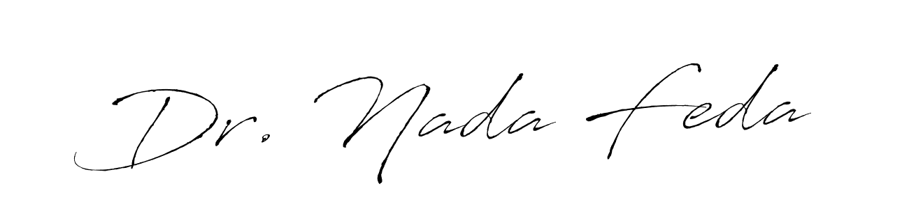 It looks lik you need a new signature style for name Dr. Nada Feda. Design unique handwritten (Antro_Vectra) signature with our free signature maker in just a few clicks. Dr. Nada Feda signature style 6 images and pictures png