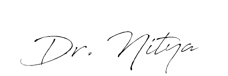 Make a beautiful signature design for name Dr. Nitya. Use this online signature maker to create a handwritten signature for free. Dr. Nitya signature style 6 images and pictures png
